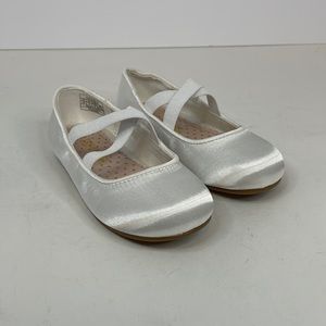 New Girl’s White Angie 2 Mary Jane Flats Size 10T